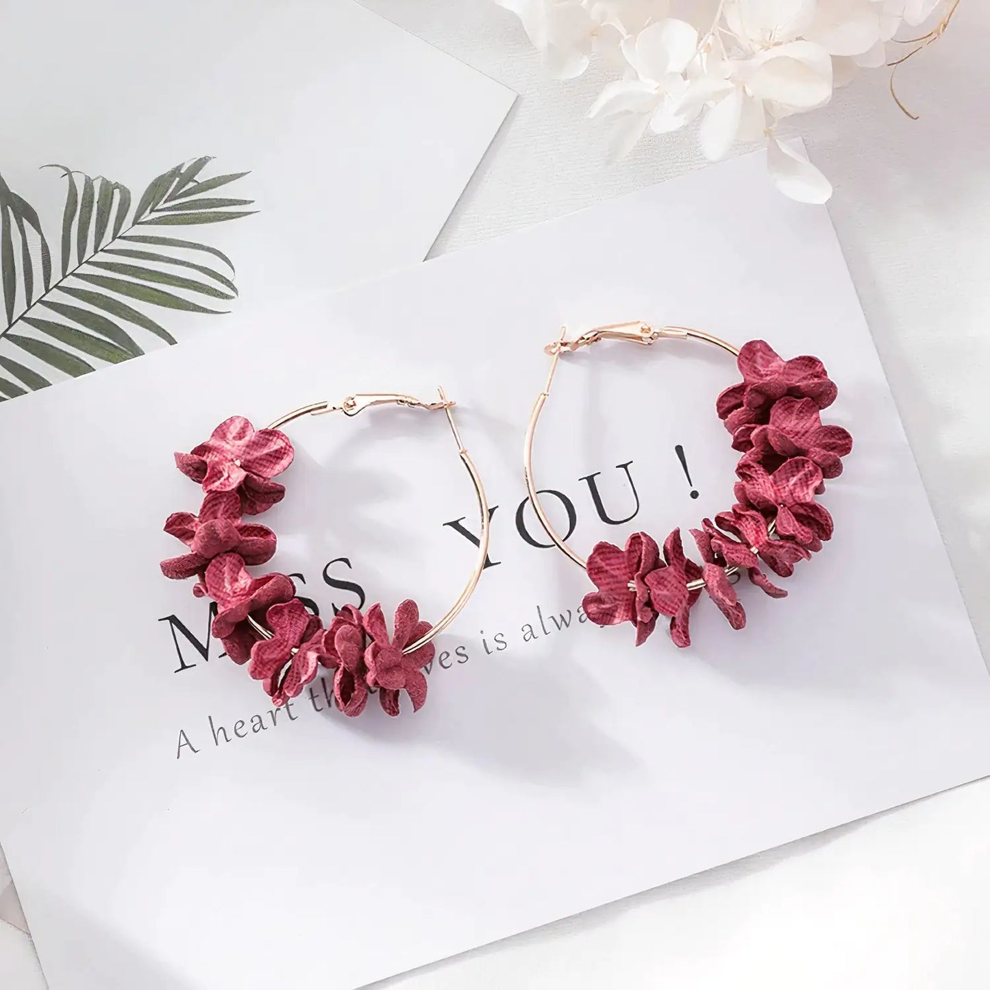 Bloom Hoop Earrings