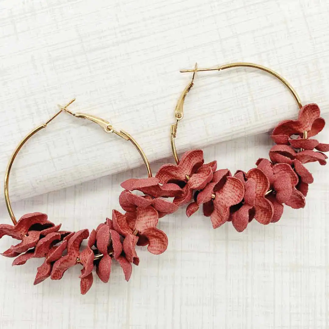 Bloom Hoop Earrings