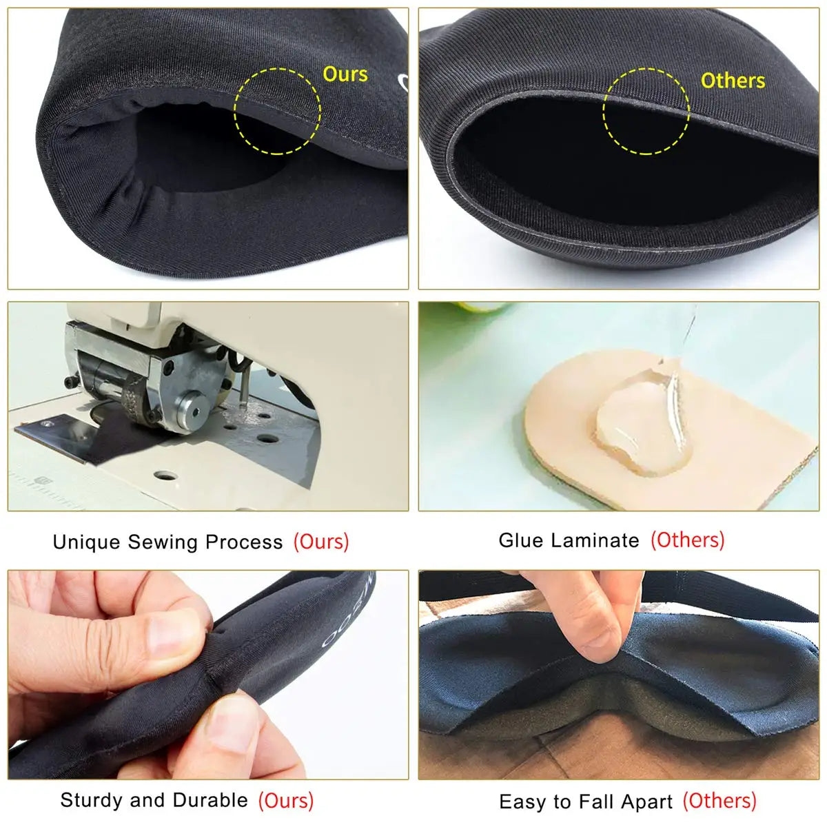 DreamFit 3D Contoured Eye Mask