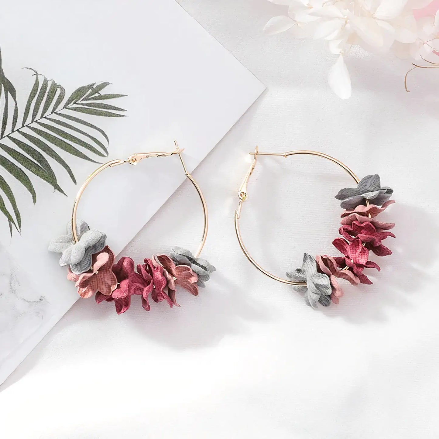Bloom Hoop Earrings