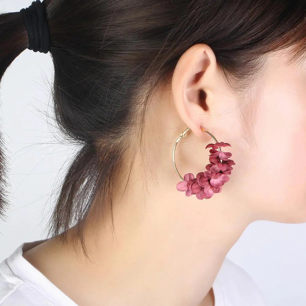 Bloom Hoop Earrings