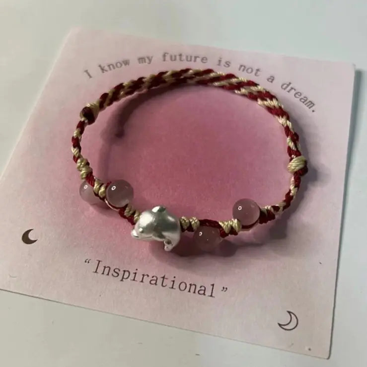 Oceanic Dolphin Charm Bracelet