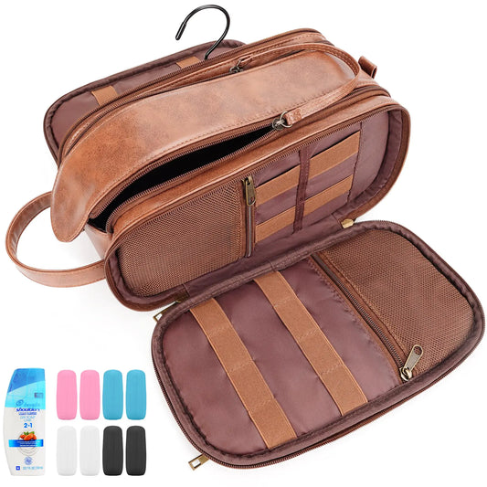 COOSKY Men's Deluxe Travel Toiletry Organizer