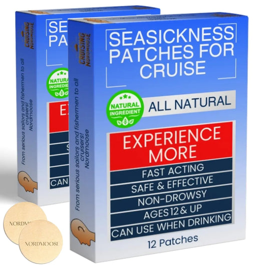 Cruise Calm Seasickness Relief Patches - Pack of 2