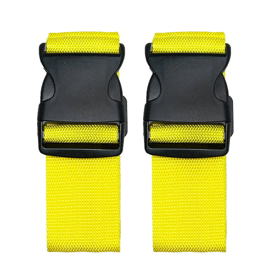 BrightPack Twin Luggage Straps with Quick Buckle