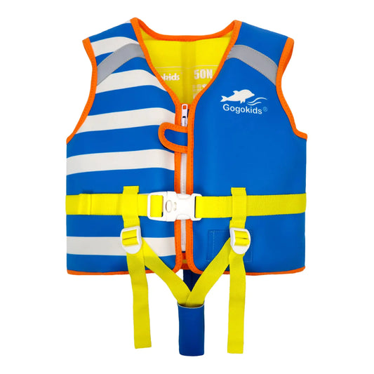 AquaKidz Swim Trainer Vest 2-6 Years 30-50 lbs - Boys & Girls Pool Learning Jacket