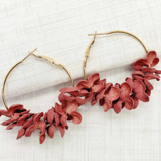 Bloom Hoop Earrings