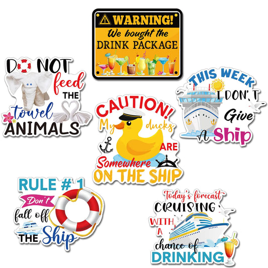 CruiseFun 6-Pack Magnetic Door Decor